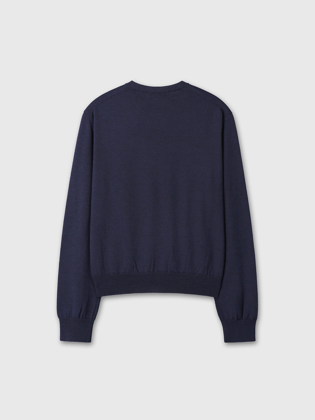 Tonywack - Spring Wool Crew Neck Knit (Dark Navy) product image 10 | TRAB K-Fashion Australia