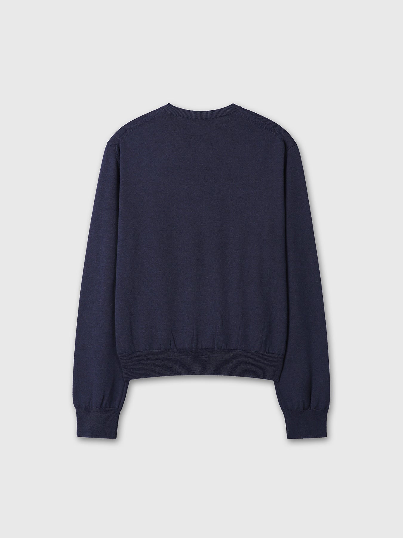 Tonywack - Spring Wool Crew Neck Knit (Dark Navy) product image 10 | TRAB K-Fashion Australia