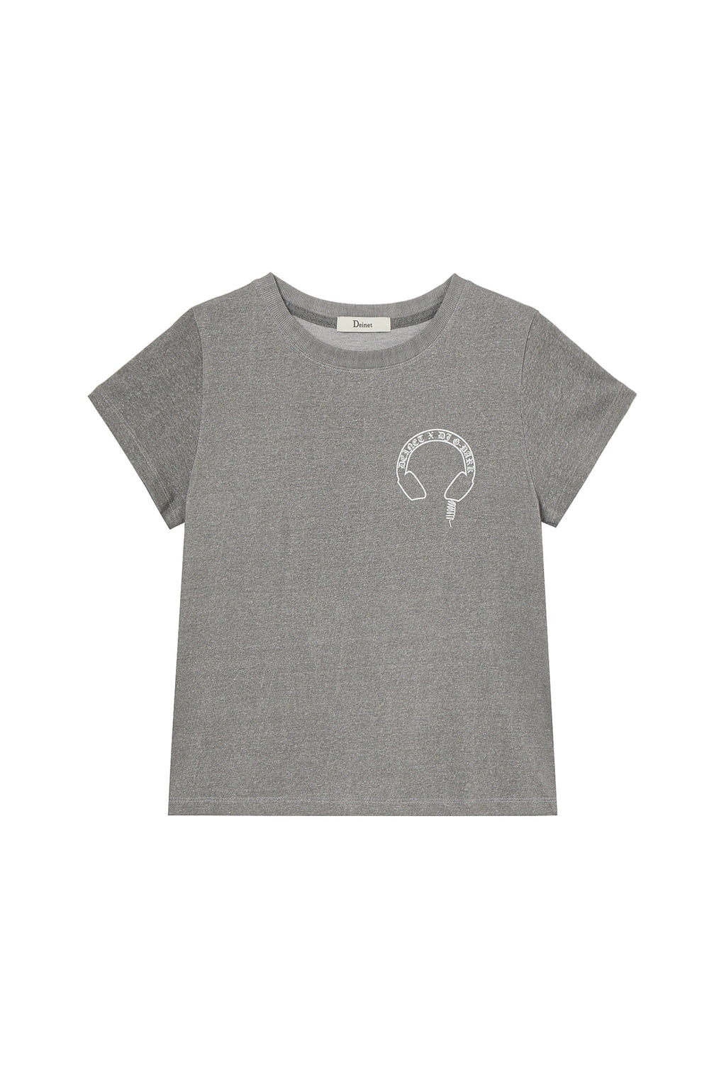 Deinet - Headset Mini T-Shirt (Charcoal) product image 1 | TRAB K-Fashion Australia