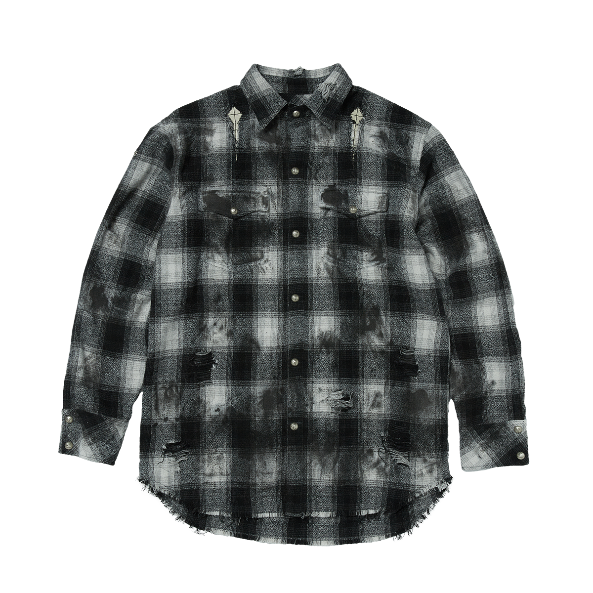 Thug Club - Angels Damaged Shirt (Black) product image 1 | TRAB K-Fashion Australia