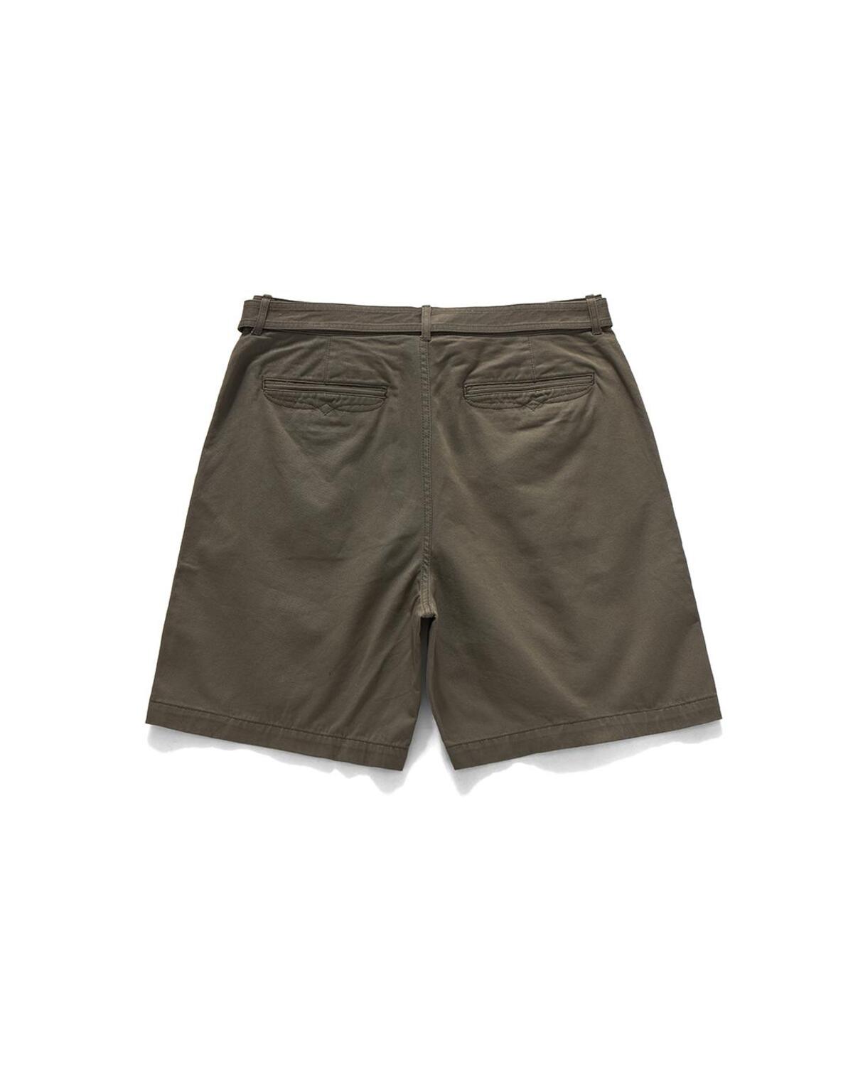 Eastlogue - Belted Cattleman Shorts (Khaki) product image 2 | TRAB K-Fashion Australia
