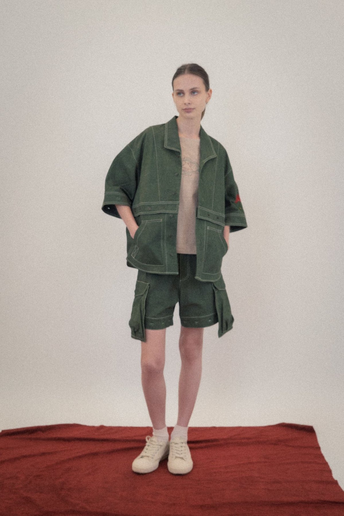 Ioedle - Assembly Jacket Where Imagination Blossoms (Green) product image 16 | TRAB K-Fashion Australia