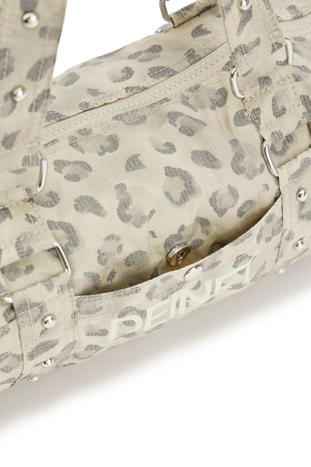 Deinet - Logo Duffle Mini Bag In Leopard product image 6 | TRAB K-Fashion Australia