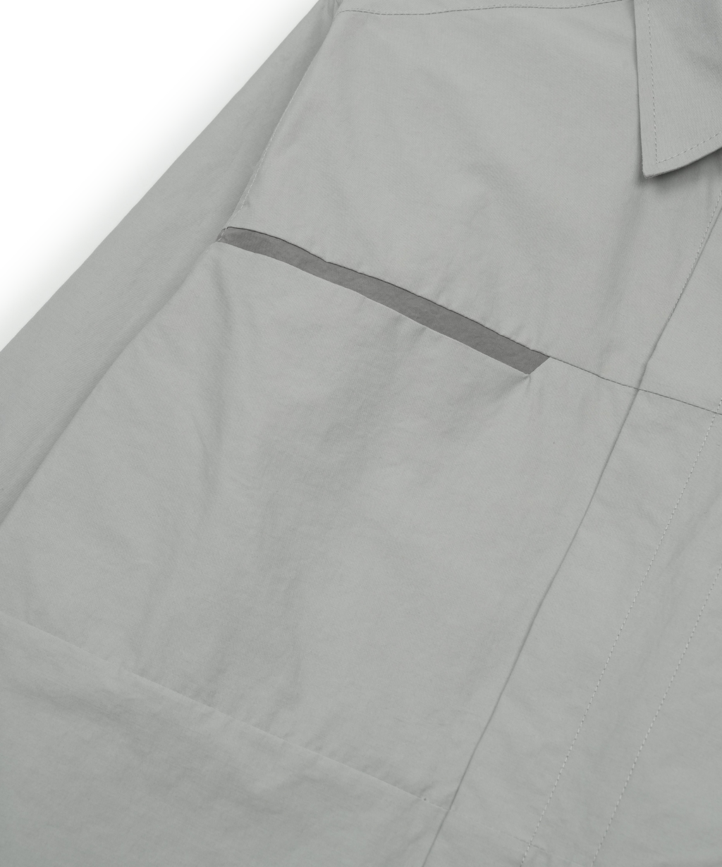 San San Gear - Pocket Shirts (Light Grey) product image 7 | TRAB K-Fashion Australia