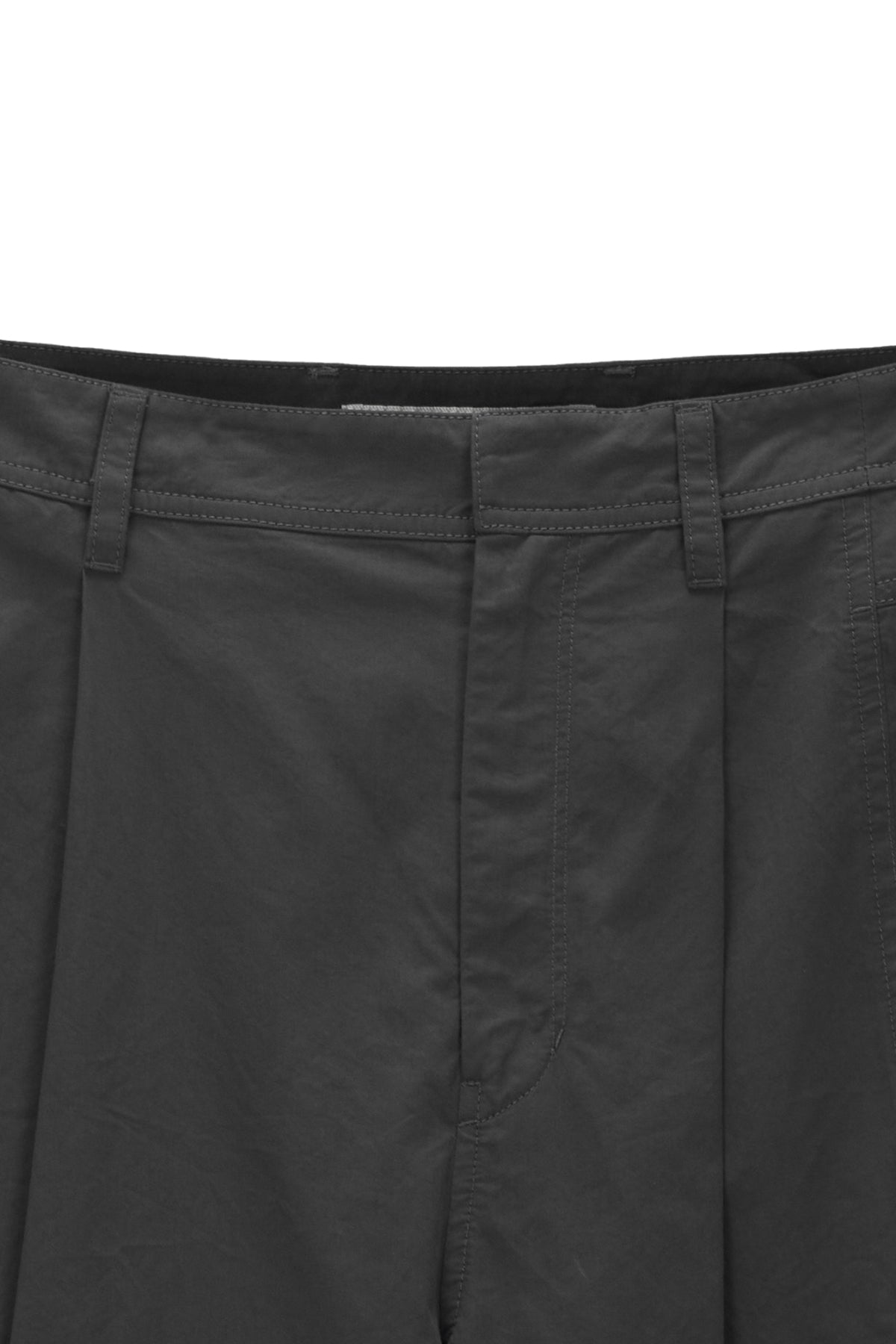 Matin Kim - Asymmetric Chino Trouser (Charcoal) product image 3 | TRAB K-Fashion Australia