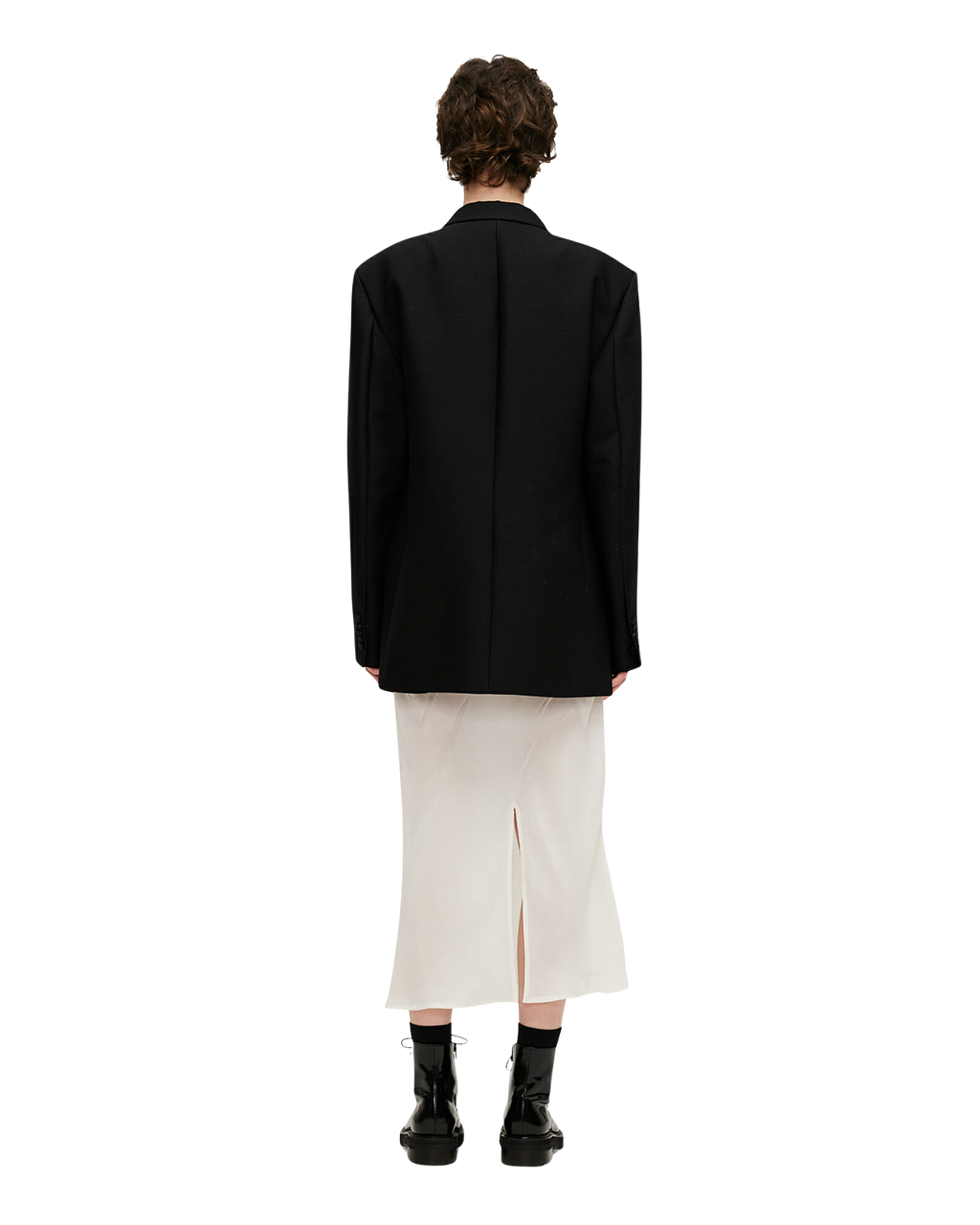 Kimhe Kim - Wool-Silk Tuxedo Jacket (Black) product image 5 | TRAB K-Fashion Australia