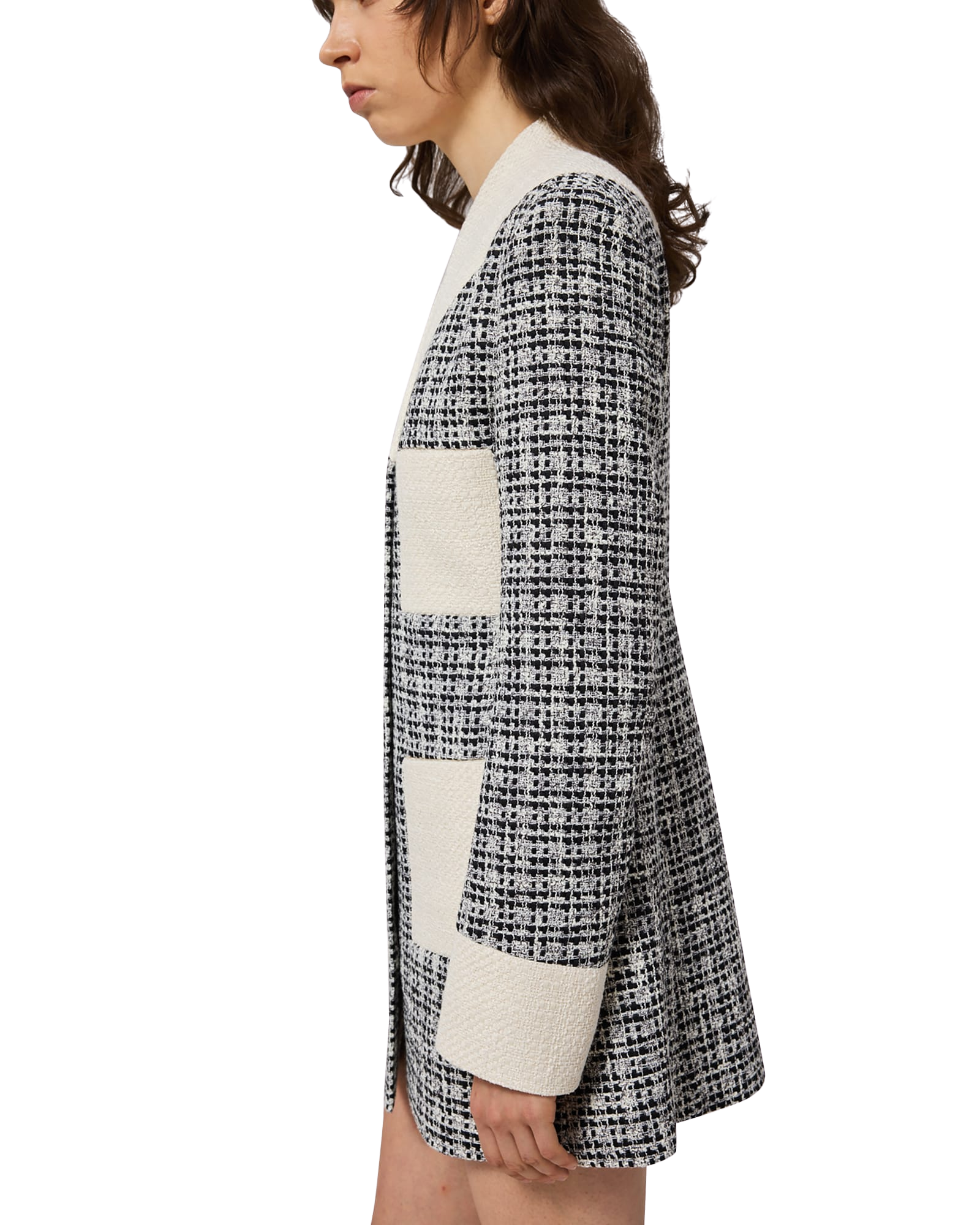Kimhe Kim - Malevich Tweed Jacket Dress (Black/White) product image 11 | TRAB K-Fashion Australia