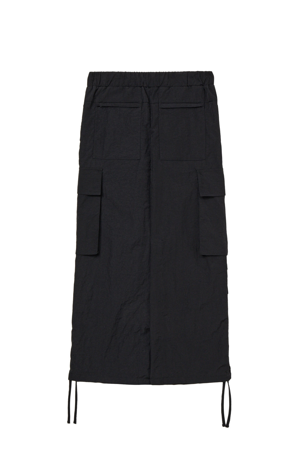 Deinet - Nylon Utility Cargo Skirt (Black) product image 2 | TRAB K-Fashion Australia