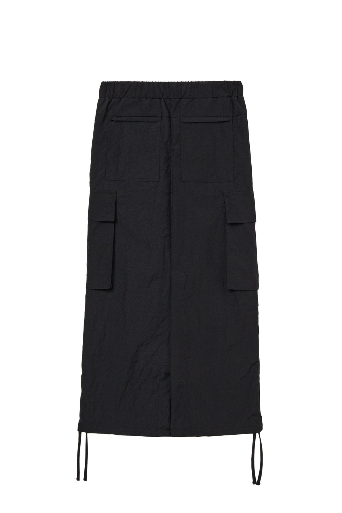 Deinet - Nylon Utility Cargo Skirt (Black) product image 2 | TRAB K-Fashion Australia