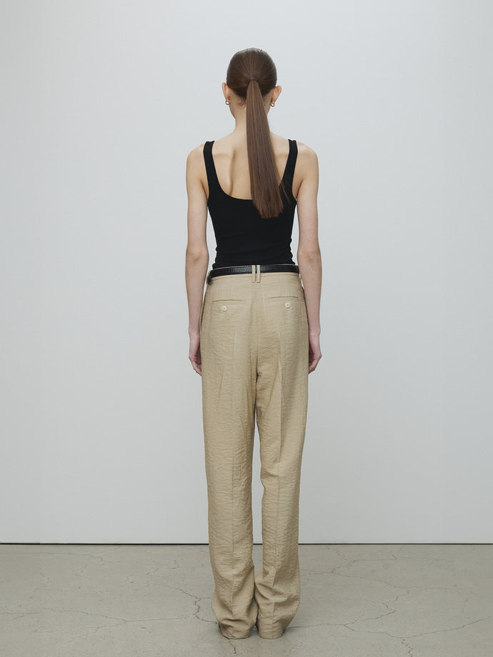 Tonywack - Tencel U-Neck Sleeveless (Black) product image 5 | TRAB K-Fashion Australia