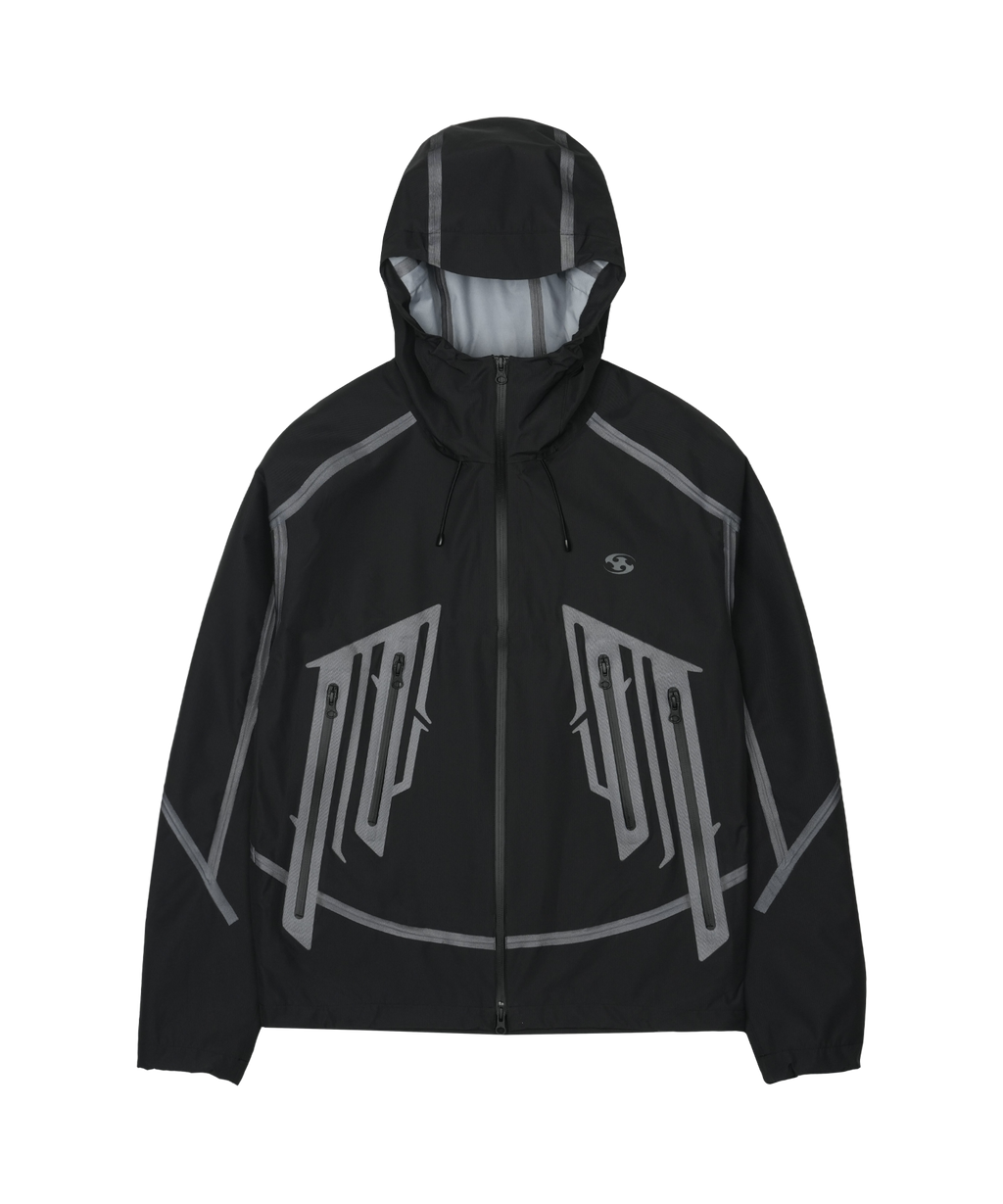 San San Gear - 3L Taped Jacket (Black) product image 4 | TRAB K-Fashion Australia