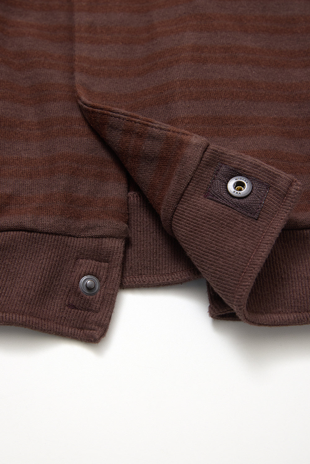 Hatchingroom - Stripe Cardigan Brown (Red) product image 7 | TRAB K-Fashion Australia