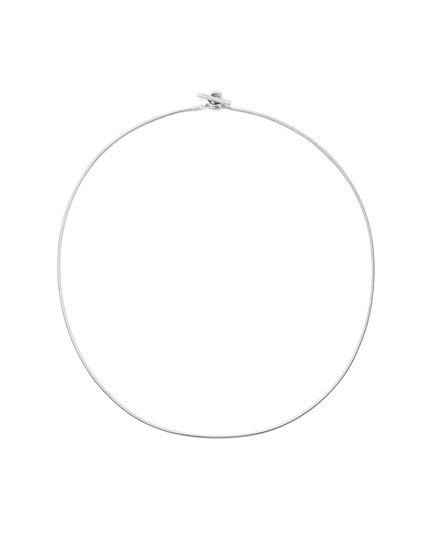 Numbering - Coil Toggle Snake Chain Necklace #8703 product image 6 | TRAB K-Fashion Australia