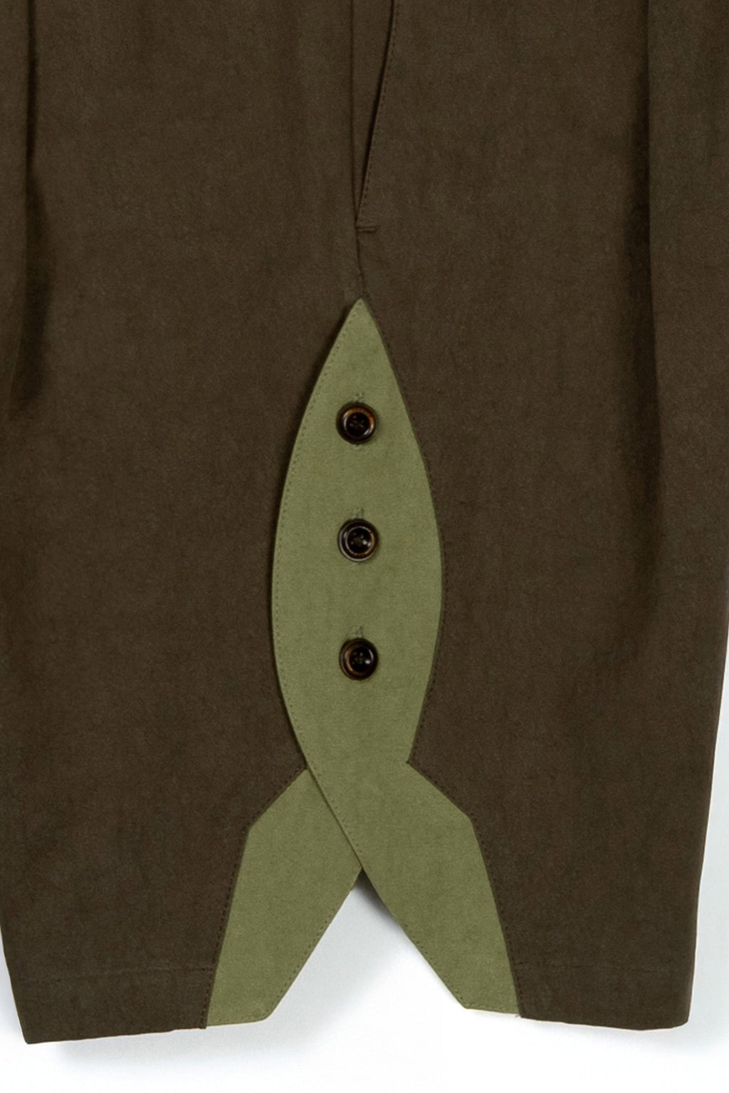 Ioedle - Rocket Slit Shorts (Brown) product image 8 | TRAB K-Fashion Australia