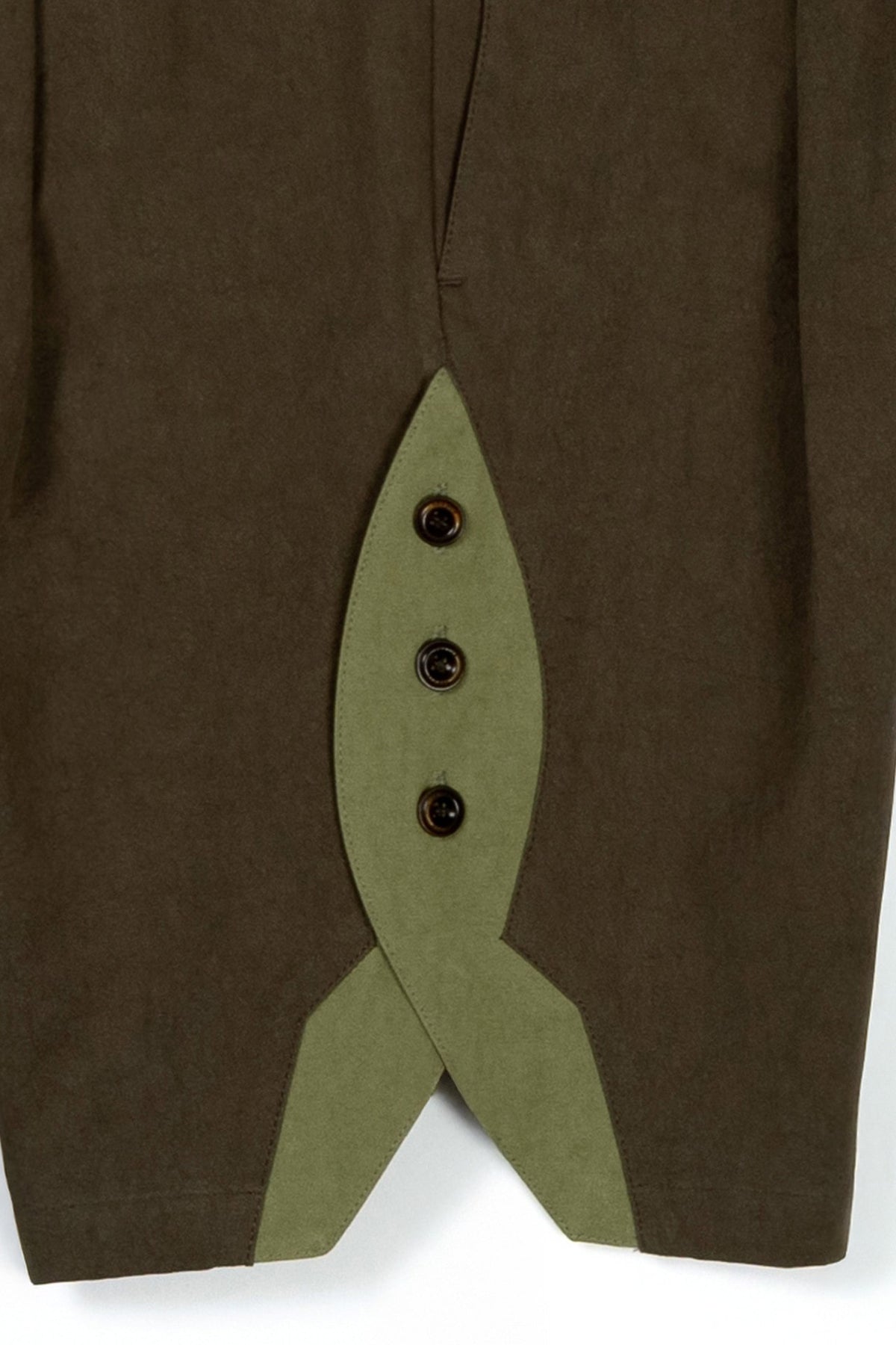 Ioedle - Rocket Slit Shorts (Brown) product image 8 | TRAB K-Fashion Australia