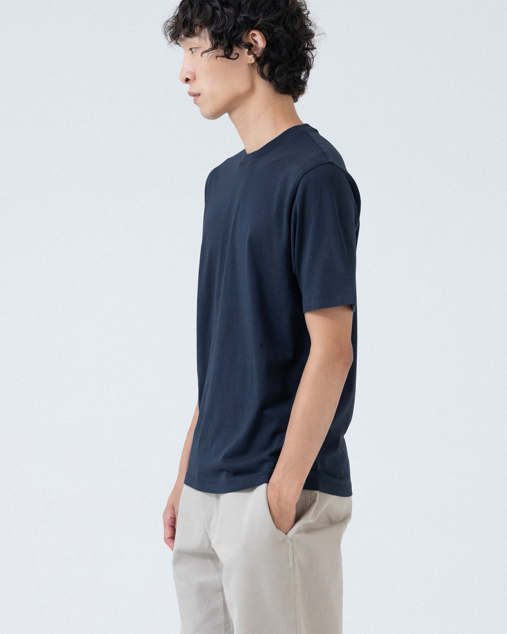 Brownyard - Essential T Shirt (Dark Navy) product image 3 | TRAB K-Fashion Australia