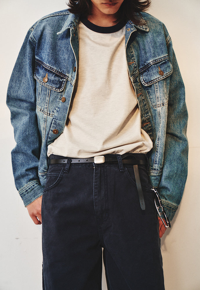 Art if acts - Plain Leather Belt (Black) product image 3 | TRAB K-Fashion Australia