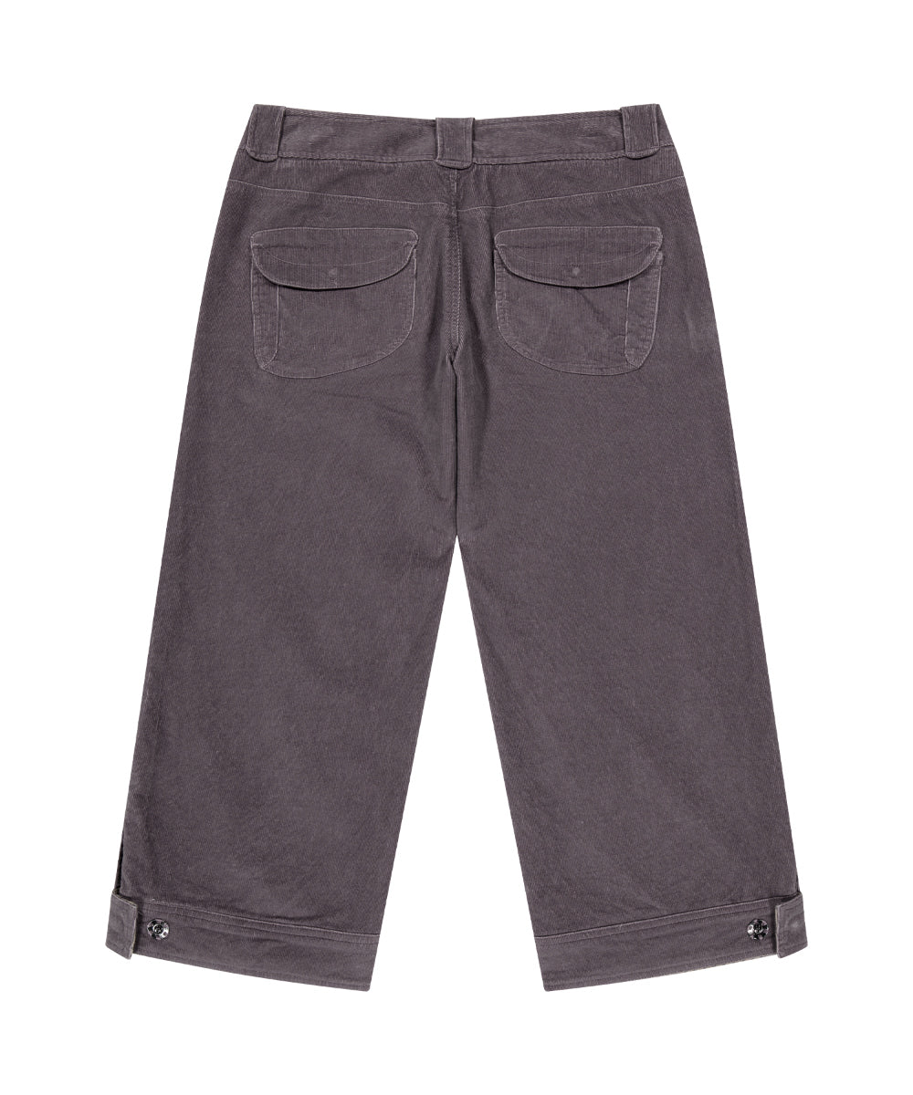 Coyseio - Rustic Corduroy Capri Pants (Purple Grey) product image 12 | TRAB K-Fashion Australia