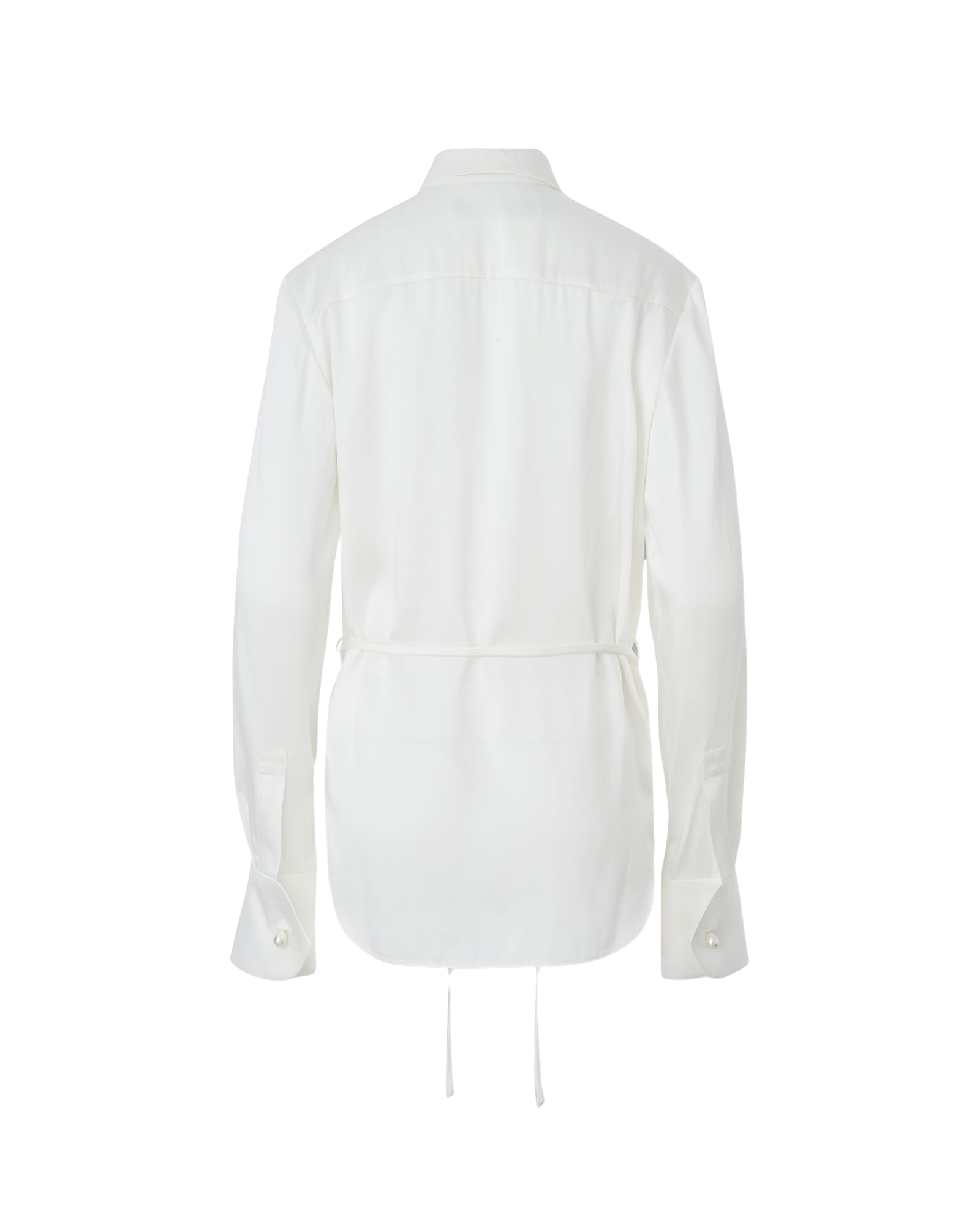 Kimhe Kim - Silk Shirt (White) product image 7 | TRAB K-Fashion Australia