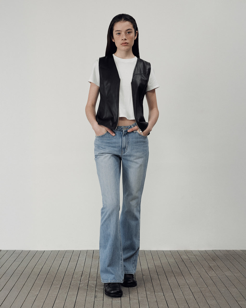 Brownyard - Eco Leather Western Vest (Black) product image 6 | TRAB K-Fashion Australia