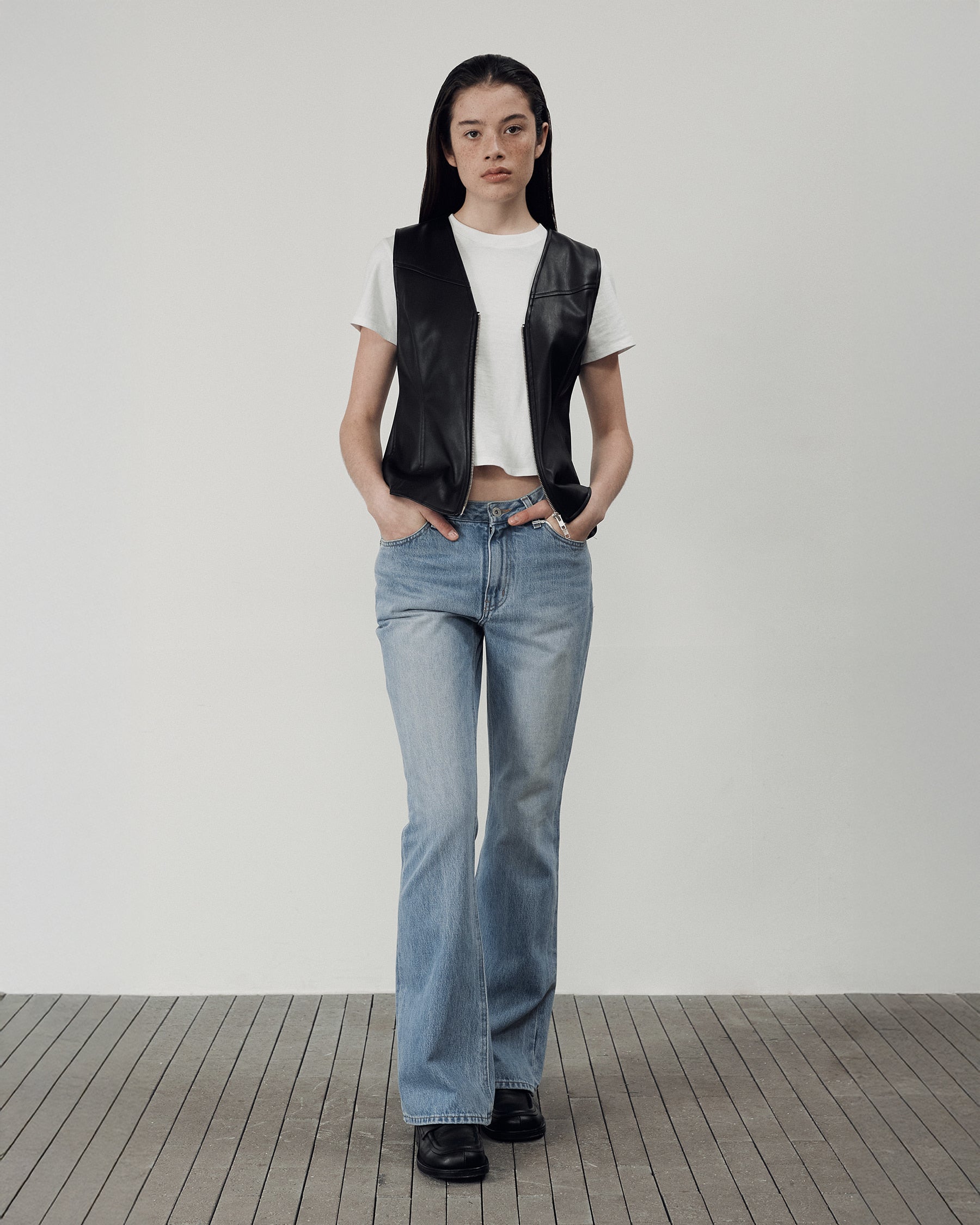 Brownyard - Eco Leather Western Vest (Black) product image 6 | TRAB K-Fashion Australia