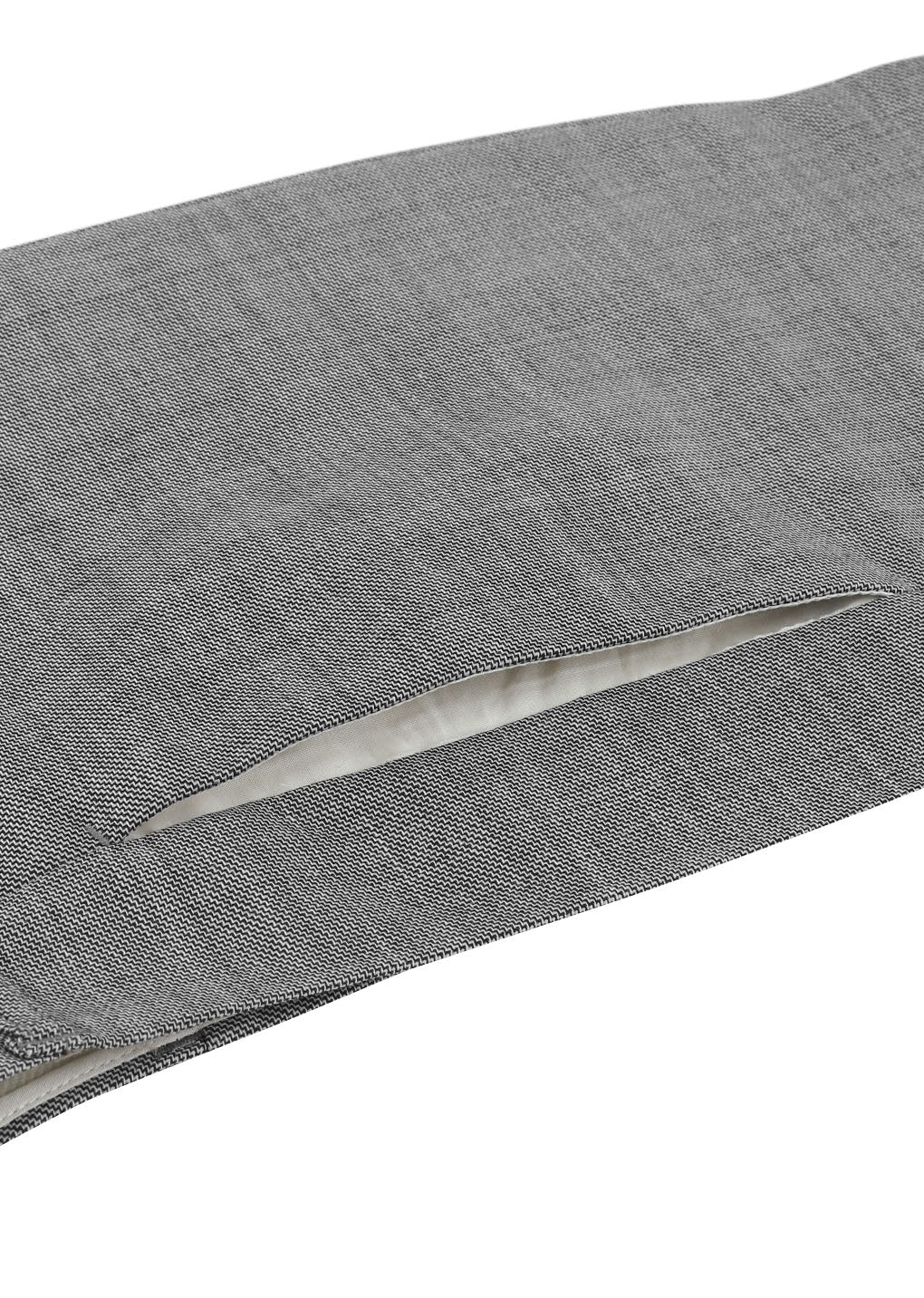 Amomento - Apron Mini Layered Skirt (Grey Beige) product image 9 | TRAB K-Fashion Australia