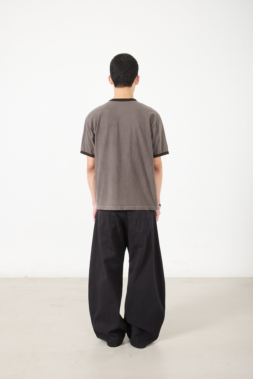 Hatchingroom - Vampire Kid Ringer Tee (Dyed Brown) product image 9 | TRAB K-Fashion Australia