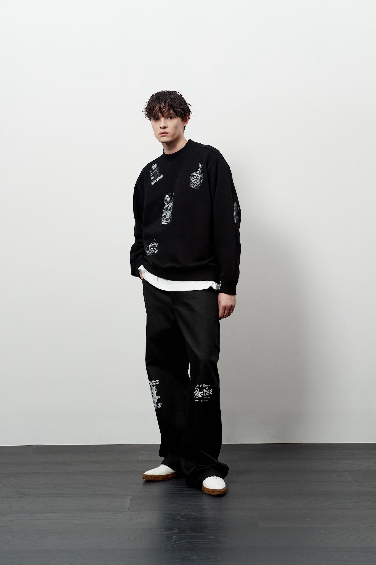 Stu - Printing Pants (Black) product image 2 | TRAB K-Fashion Australia
