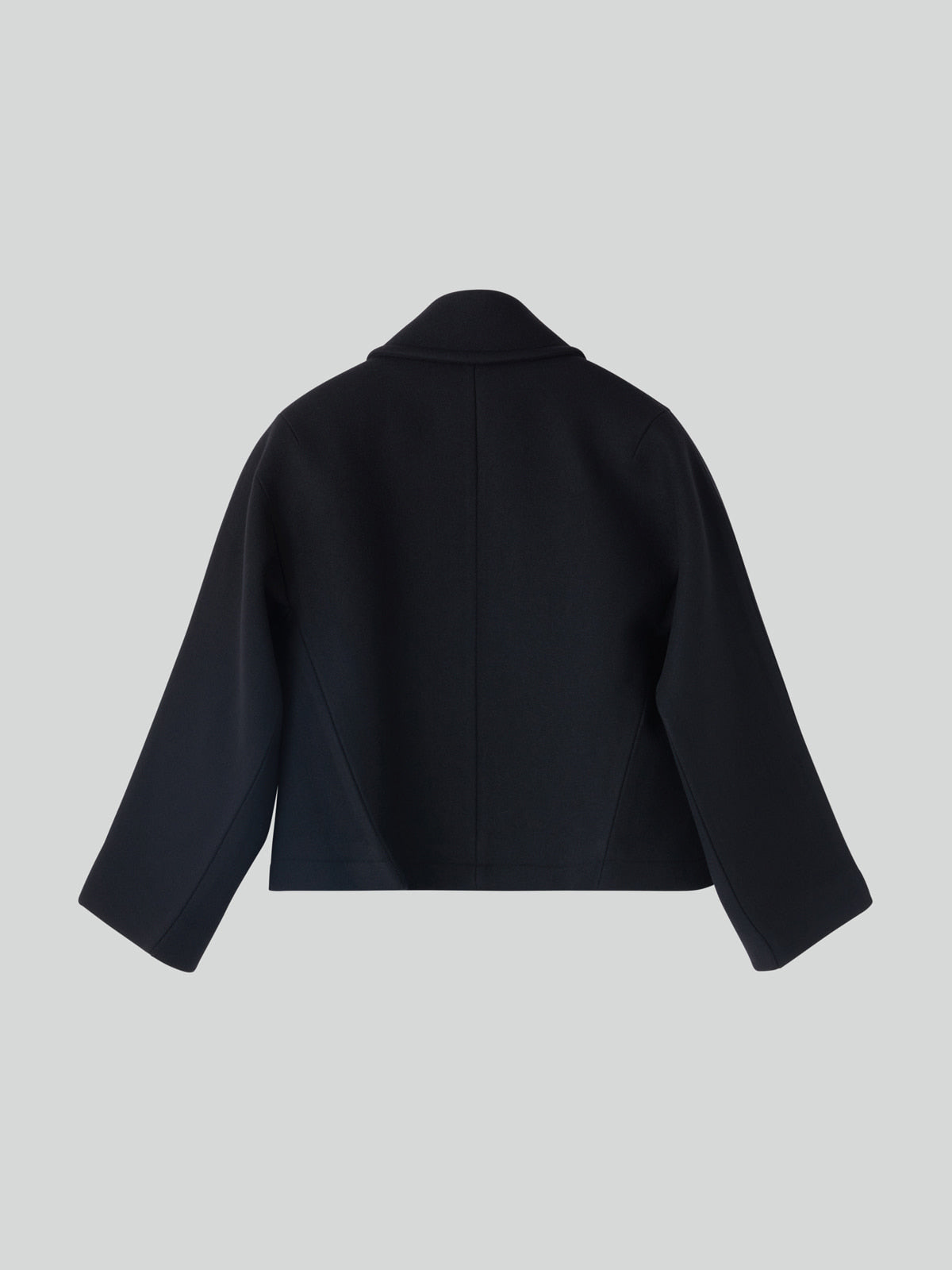 Recto - Primary Wool Short Pea Coat (Black) product image 8 | TRAB K-Fashion Australia