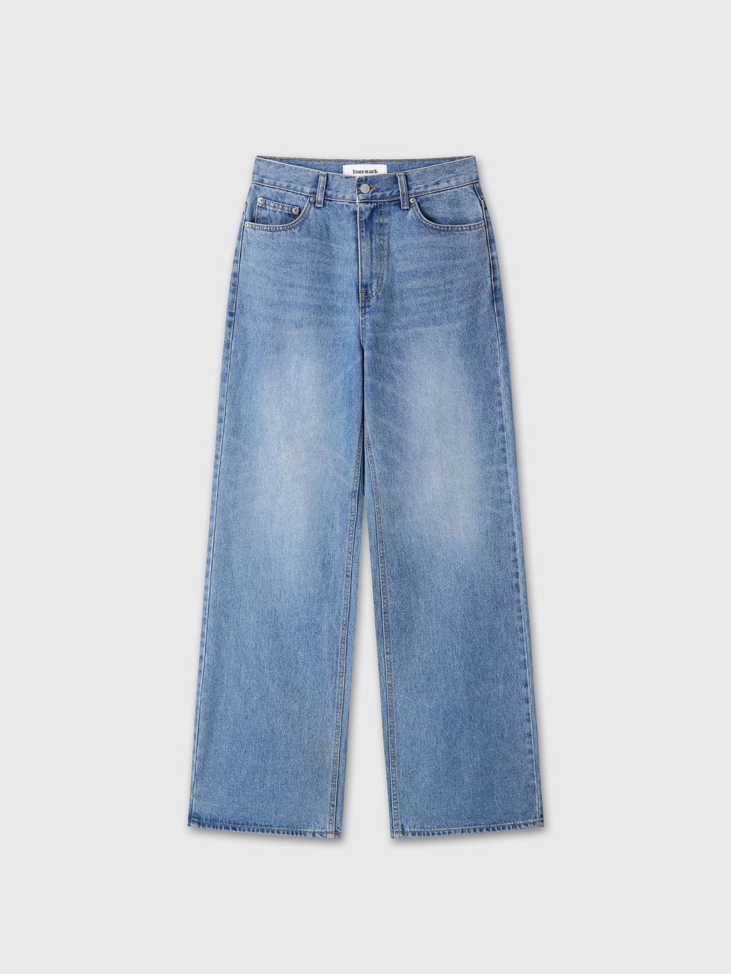 Tonywack - Wide-Leg Baggy Denim Jeans (Washed Blue) product image 7 | TRAB K-Fashion Australia