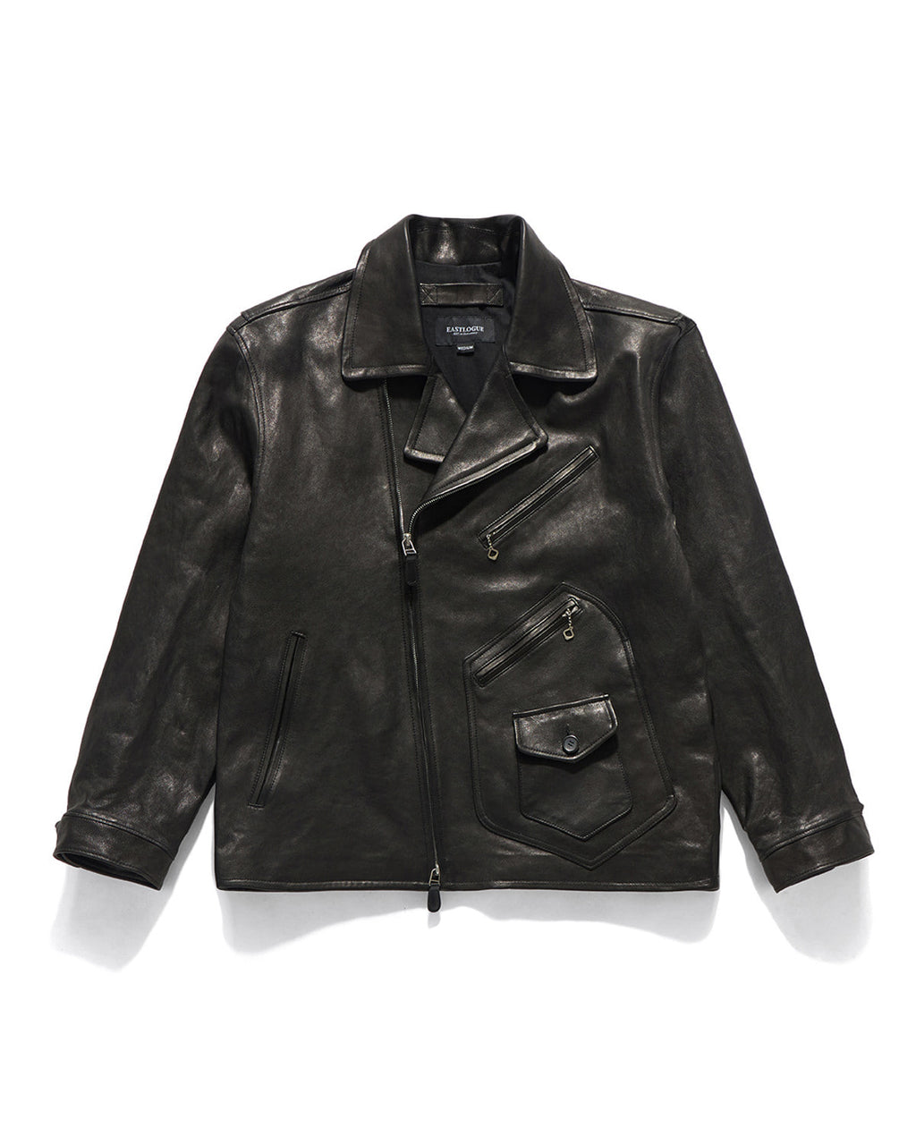 Eastlogue - Wayward Leather Rider Jacket (Black) product image 6 | TRAB K-Fashion Australia