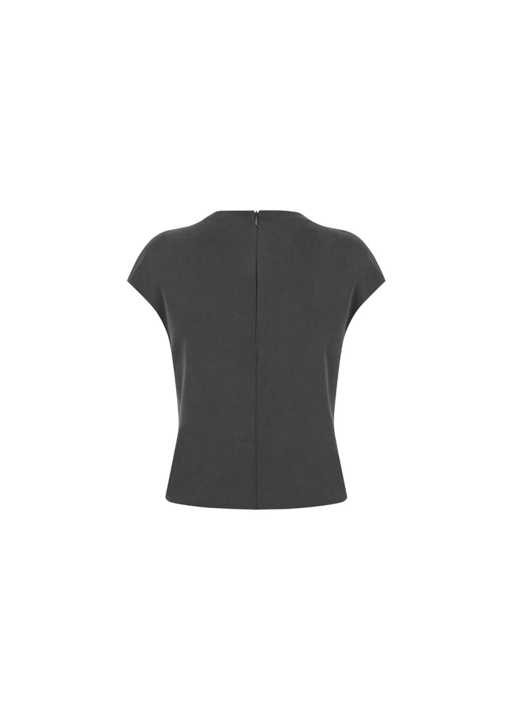 Amomento - Jersey Mock Neck Top (Charcoal) product image 6 | TRAB K-Fashion Australia