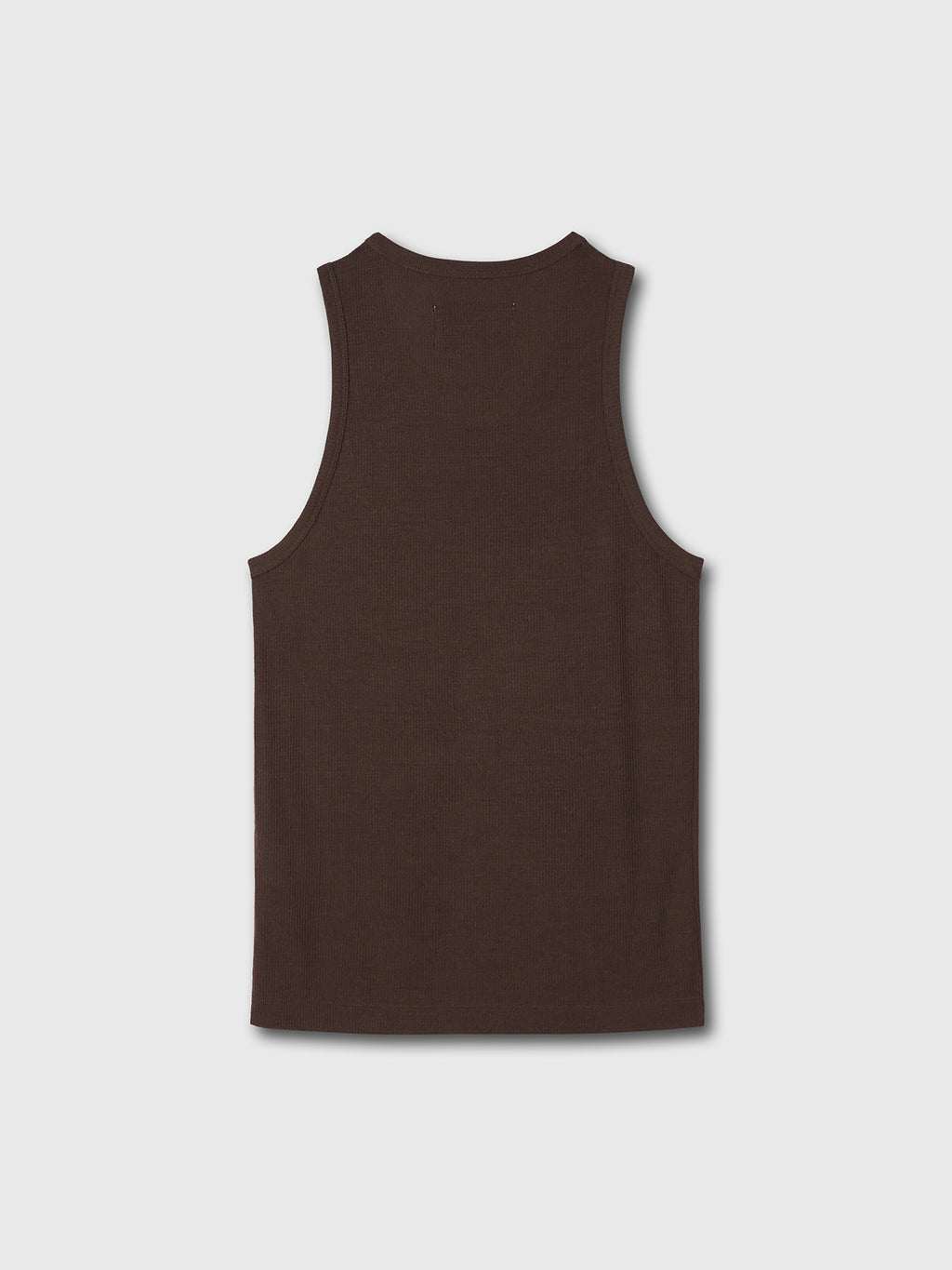 Tonywack - Super Fine Wool Ribbed Sleeveless Japanese Fabric (Dark Brown) product image 8 | TRAB K-Fashion Australia