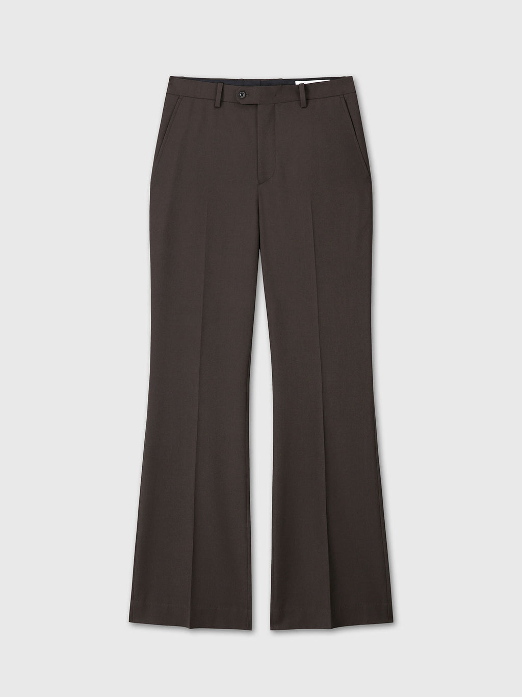 Tonywack - Wool Blend Flared Trousers (Deep Brown) product image 8 | TRAB K-Fashion Australia