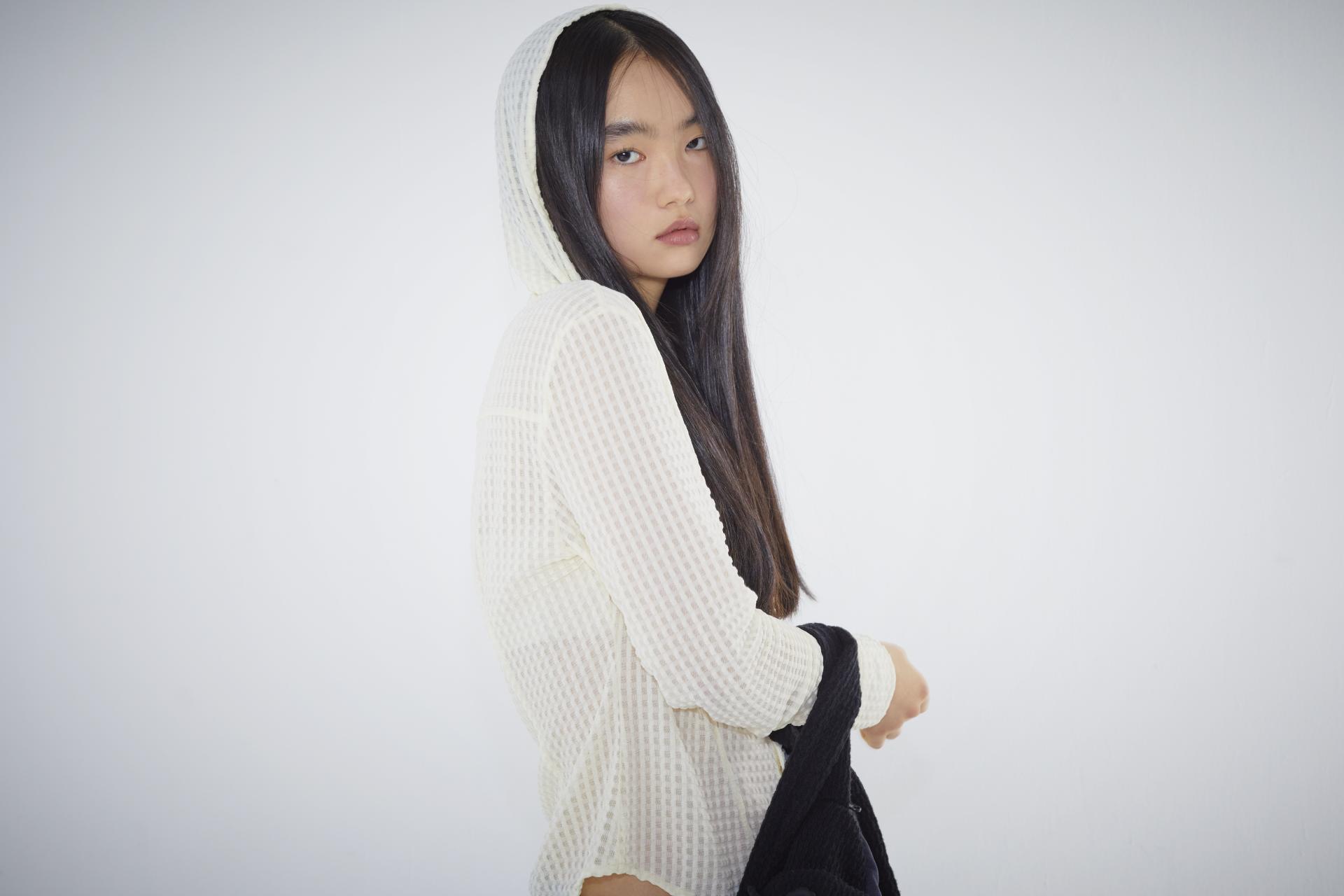 Coyseio - Round Hoodie Shirts (Ivory) product image 11 | TRAB K-Fashion Australia