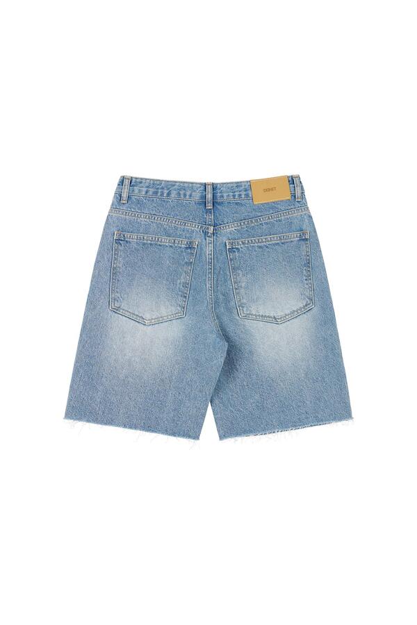 Deinet - Stud Denim Shorts (Light Blue) product image 7 | TRAB K-Fashion Australia