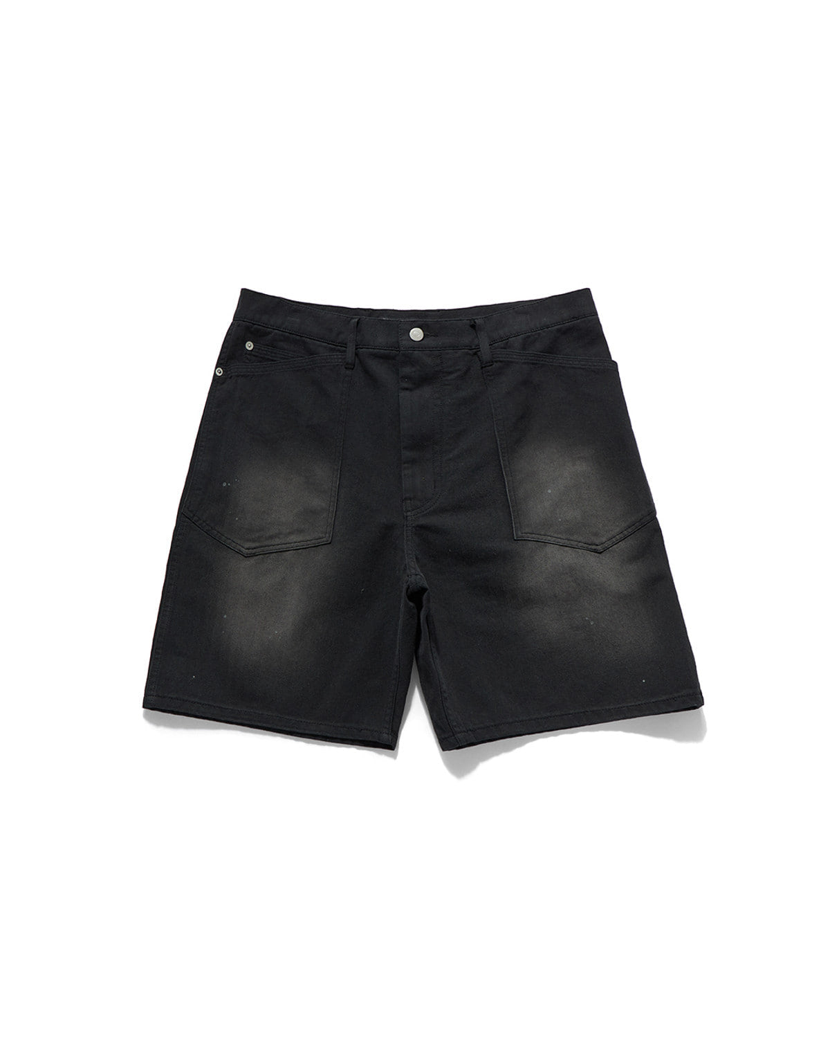 Eastlogue - M-35 Shorts (Black Herringbone) product image 1 | TRAB K-Fashion Australia
