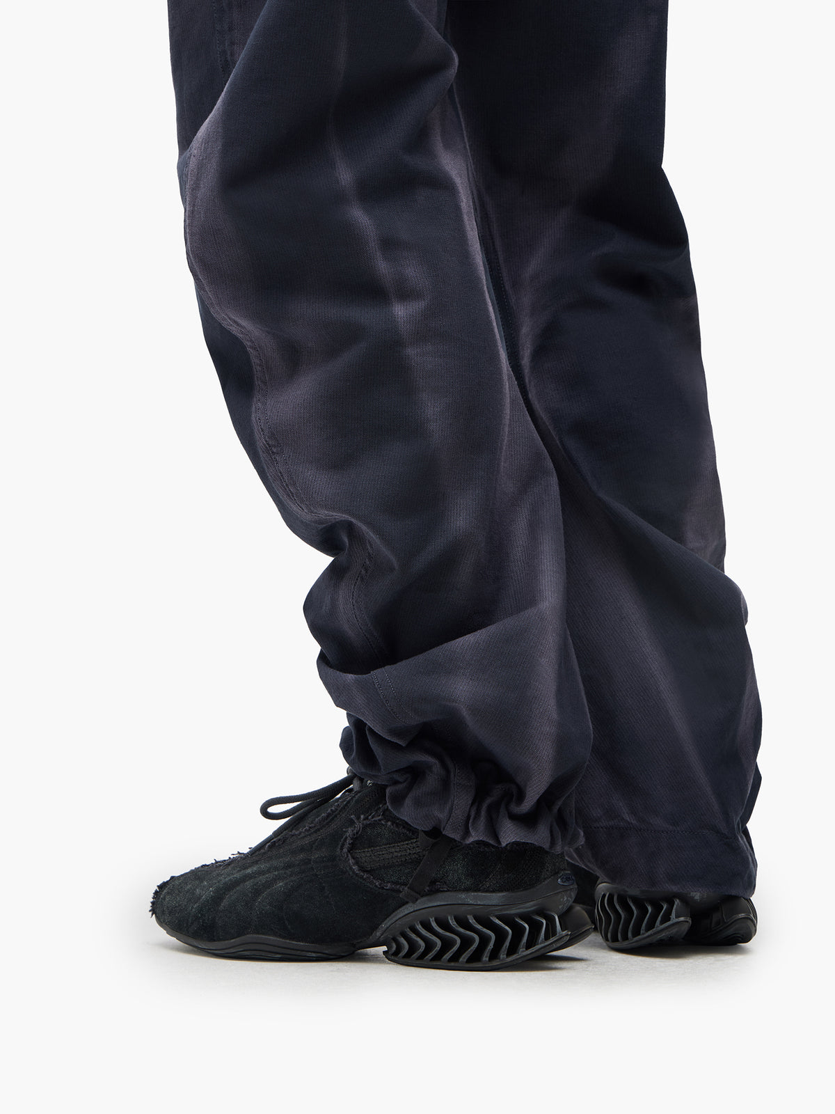 Jiyong Kim - Sun-Bleached Twisted Trousers (Navy) product image 9 | TRAB K-Fashion Australia