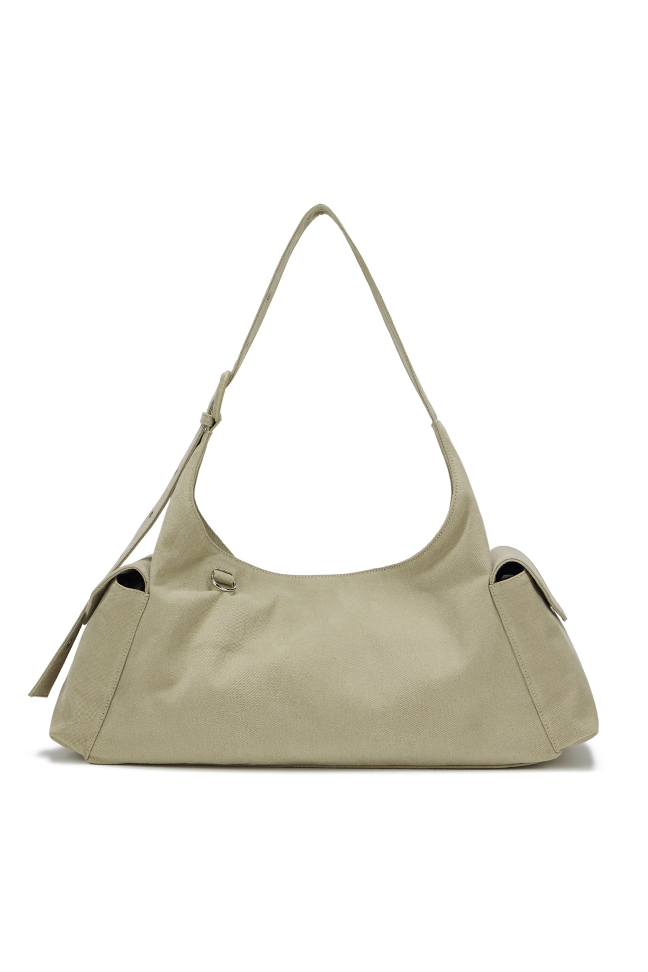 Deinet - Deinet Peach Cotton Buckle Bag (Beige) product image 3 | TRAB K-Fashion Australia