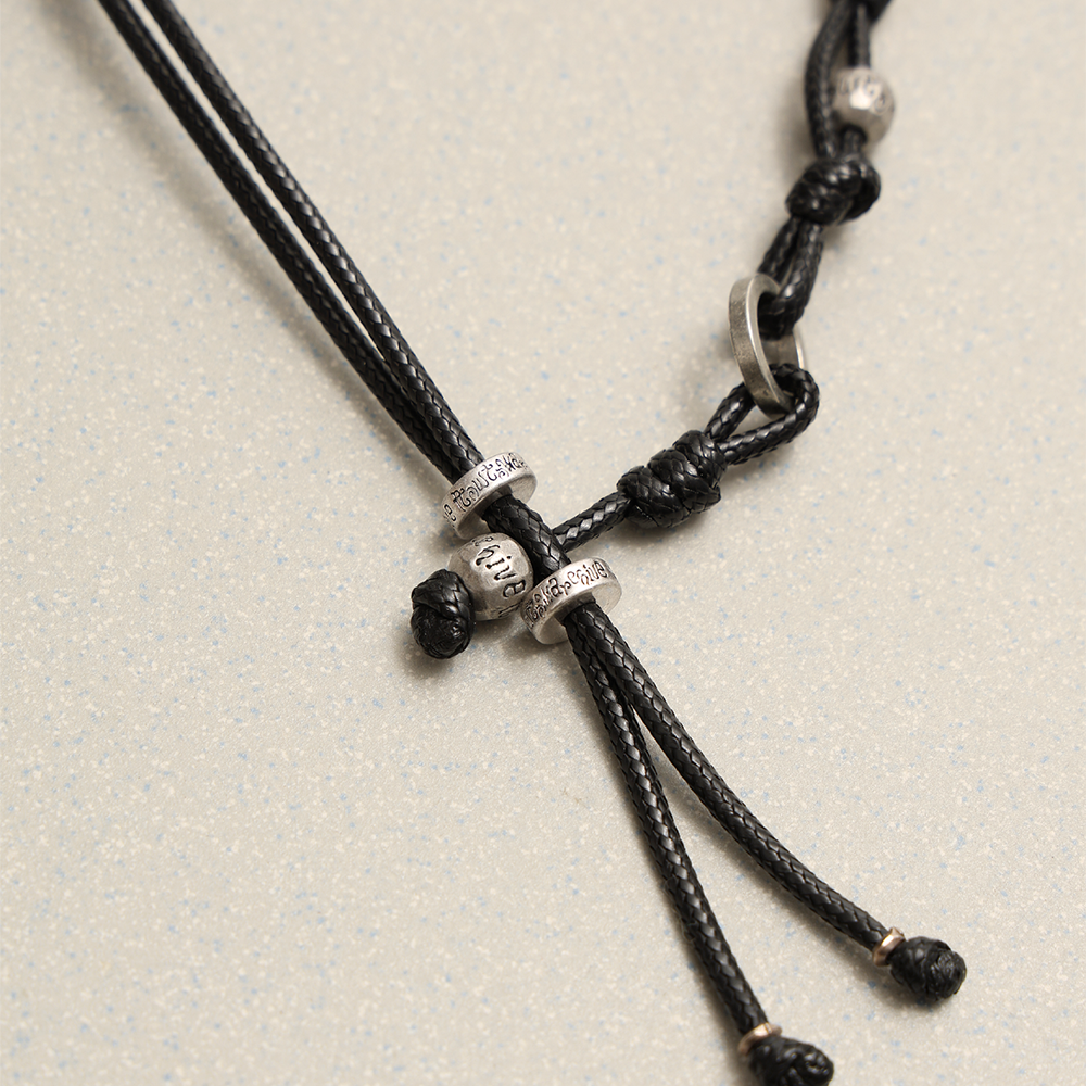 Towtow Archive - Tosca Rope Necklace (Black) product image 2 | TRAB K-Fashion Australia