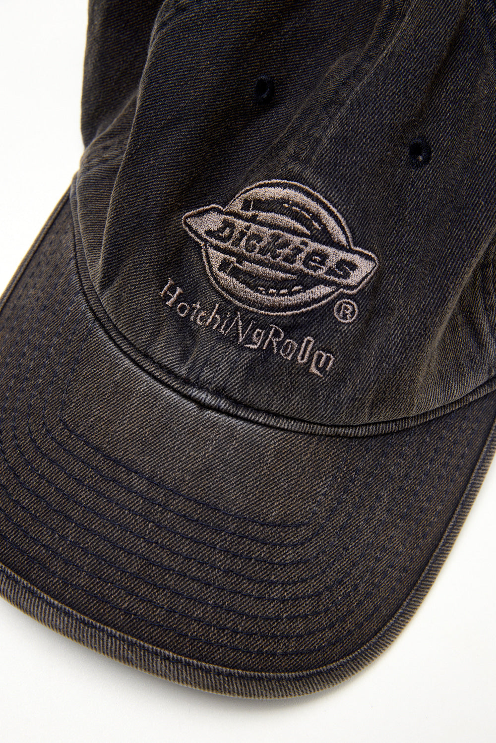 Hatchingroom - Logo Cap (Bleached Black) product image 2 | TRAB K-Fashion Australia