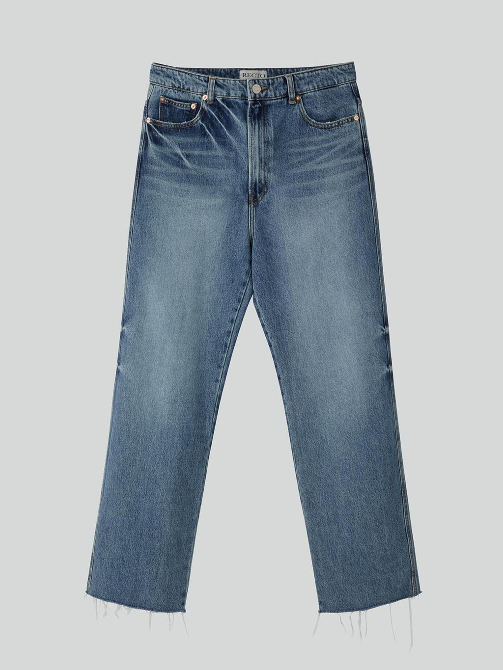 Recto - Theo Washed Denim Pants (Dusty Blue) product image 7 | TRAB K-Fashion Australia