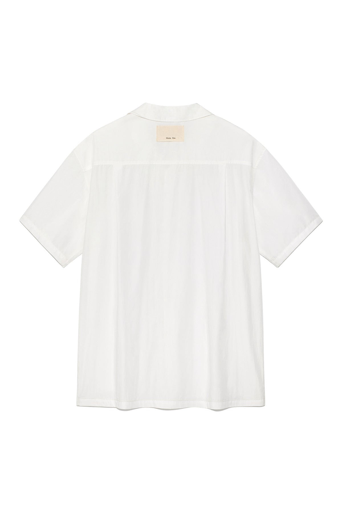 Matin Kim - Zigzag Stitch Point Shirt (White) product image 2 | TRAB K-Fashion Australia