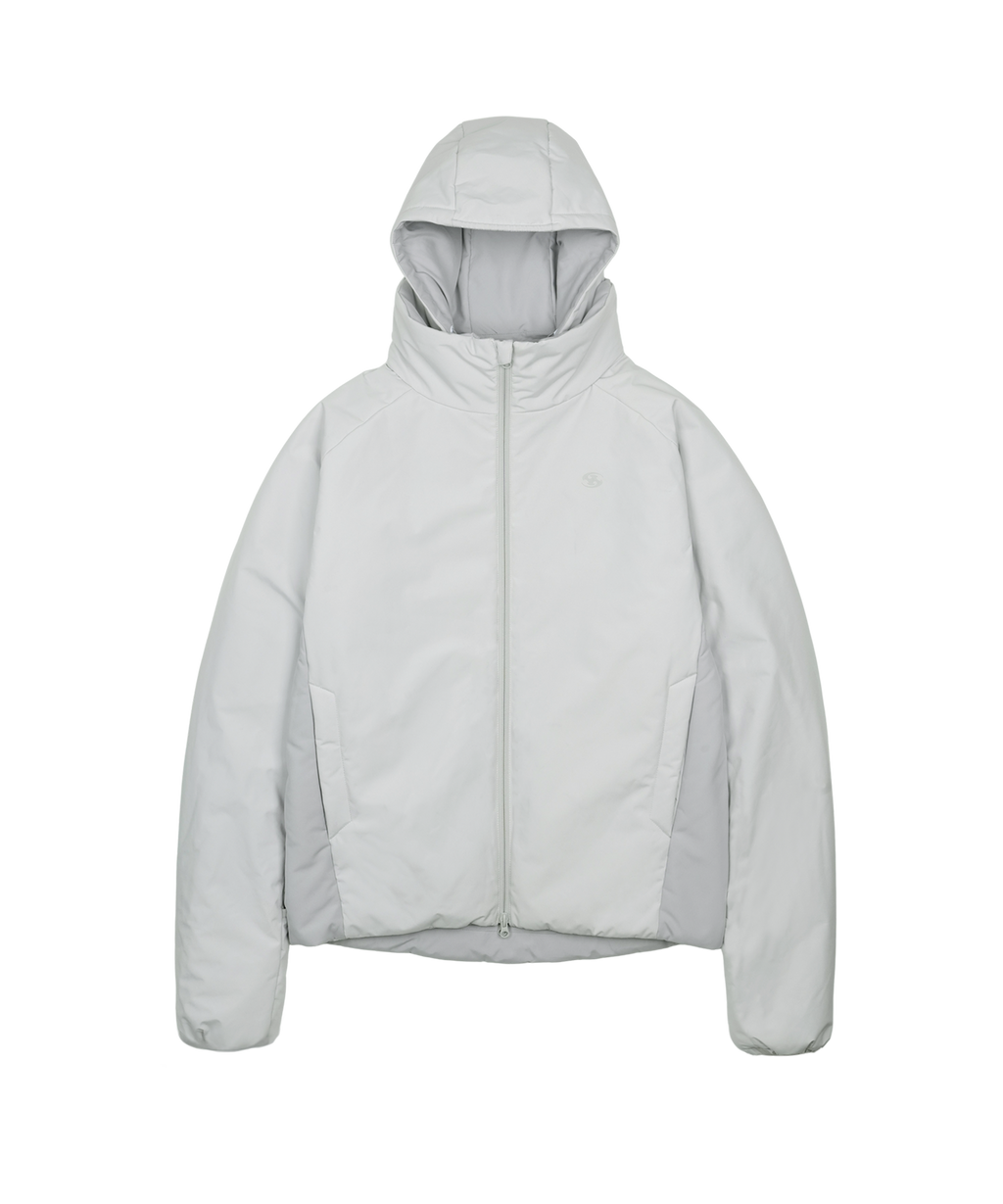 San San Gear - Reversible Puffer Jacket (Light Grey) product image 7 | TRAB K-Fashion Australia