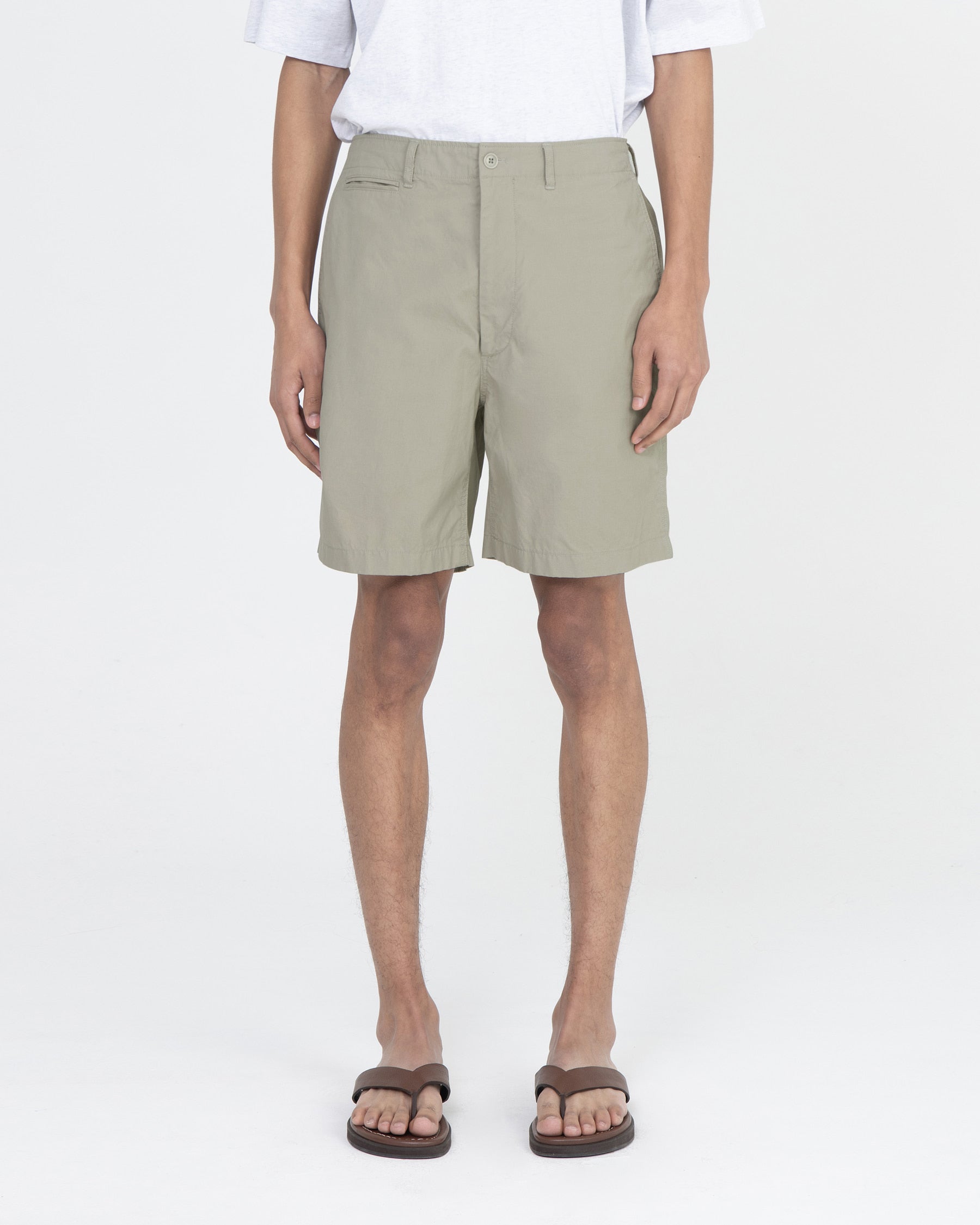 Brownyard - Essential Chino Shorts (Ivory) product image 1 | TRAB K-Fashion Australia