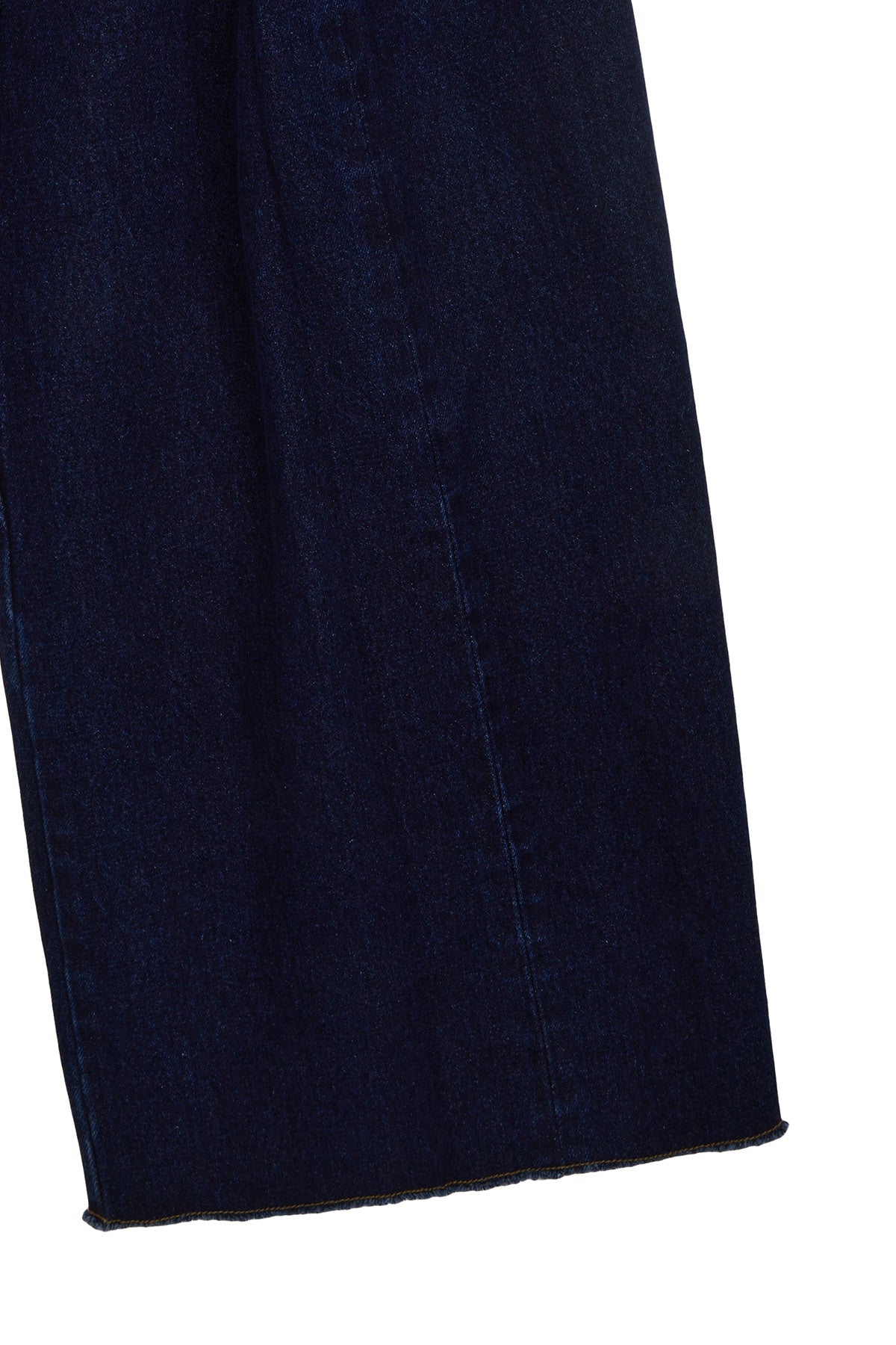 Matin Kim - Tuck Point Wide Denim Pants (Navy) product image 4 | TRAB K-Fashion Australia