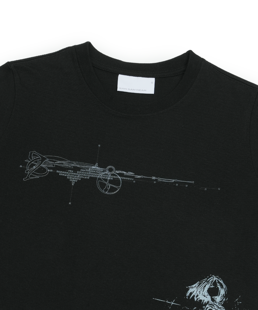San San Gear - Resonian T-Shirt_0 (Black) product image 3 | TRAB K-Fashion Australia