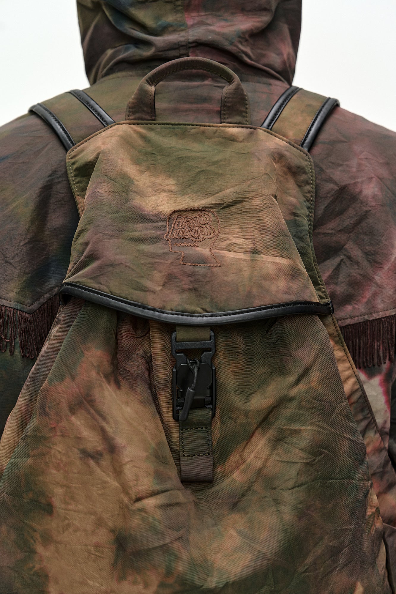 Andersson Bell - Andersson Bell X Brain Dead Triangolo Vest Backpack (Brown) product image 9 | TRAB K-Fashion Australia