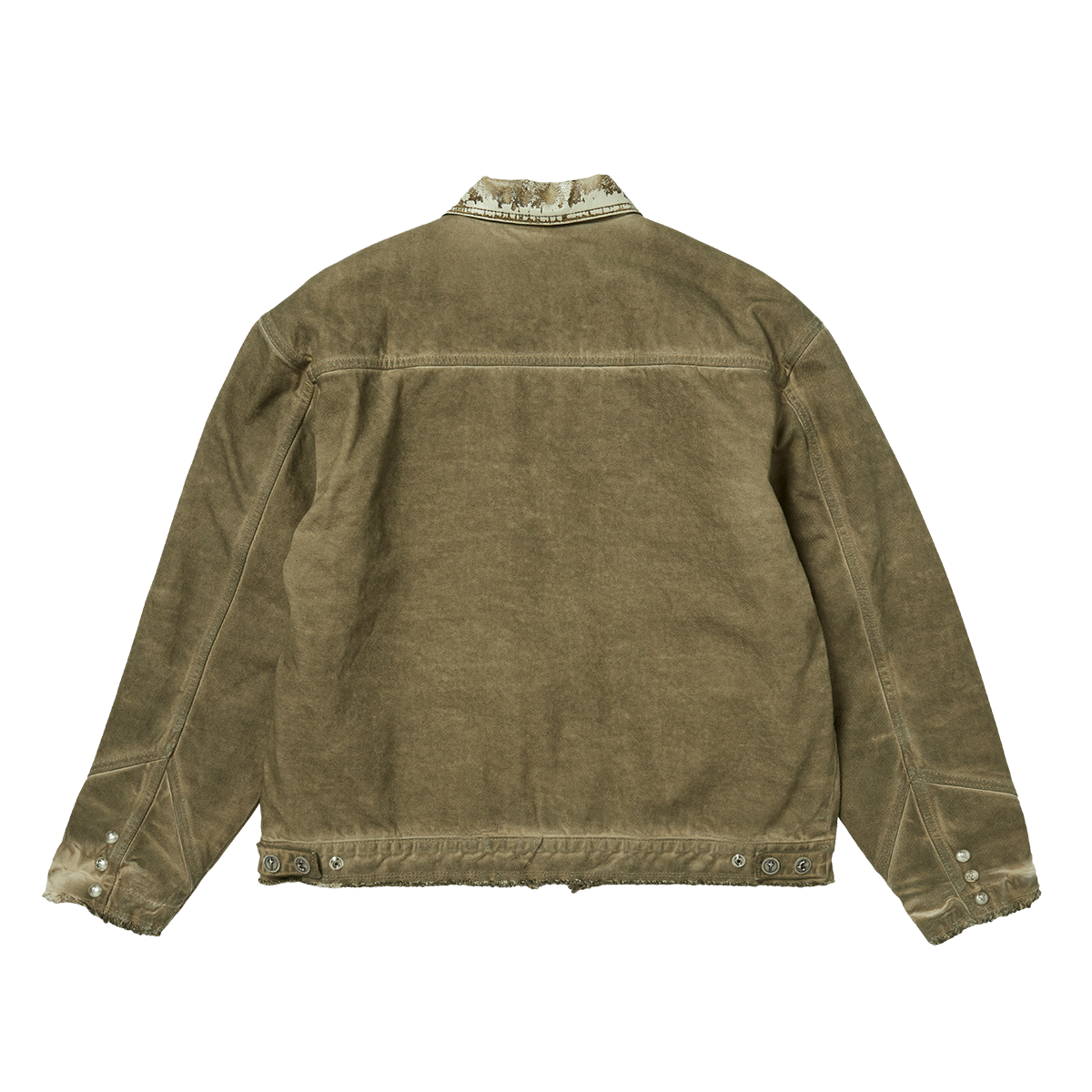 Thug Club - TC Washed Work Jacket (Beige) product image 2 | TRAB K-Fashion Australia