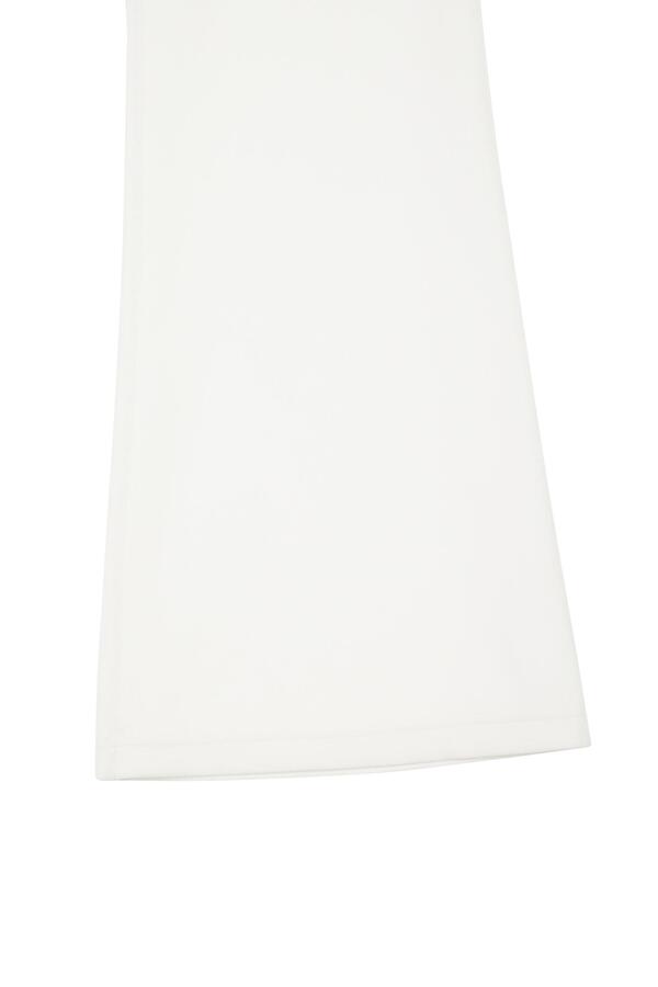 Deinet - Flared Leggings Pants (White) product image 4 | TRAB K-Fashion Australia